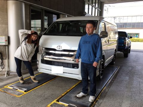 本日M様ご納車させていただきました！＆1Fと3Fショールーム入れ替えしました♪